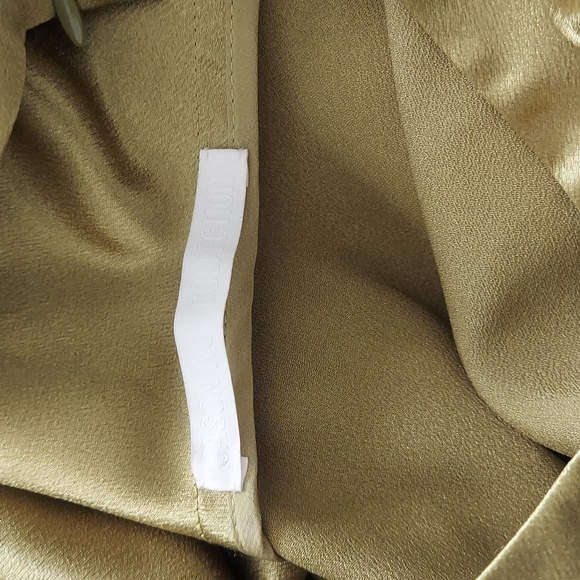 Jason Wu Collection Sleeveless Open Back Avocado Gown - Picture 7 of 7